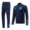 Sudadera De Entrenamiento Argentina 3 Stars Cremallera de cuarto Royal 2022-23 Azul - Hombre